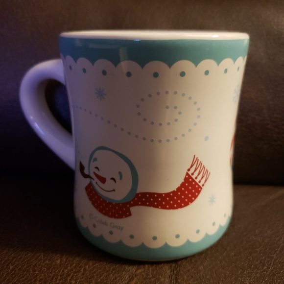 One hundred 80 degrees snowman coffee mug - Picture 2 of 8